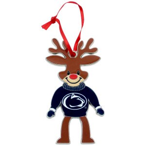 metal ornament reindeer with Penn State Athletic Logo